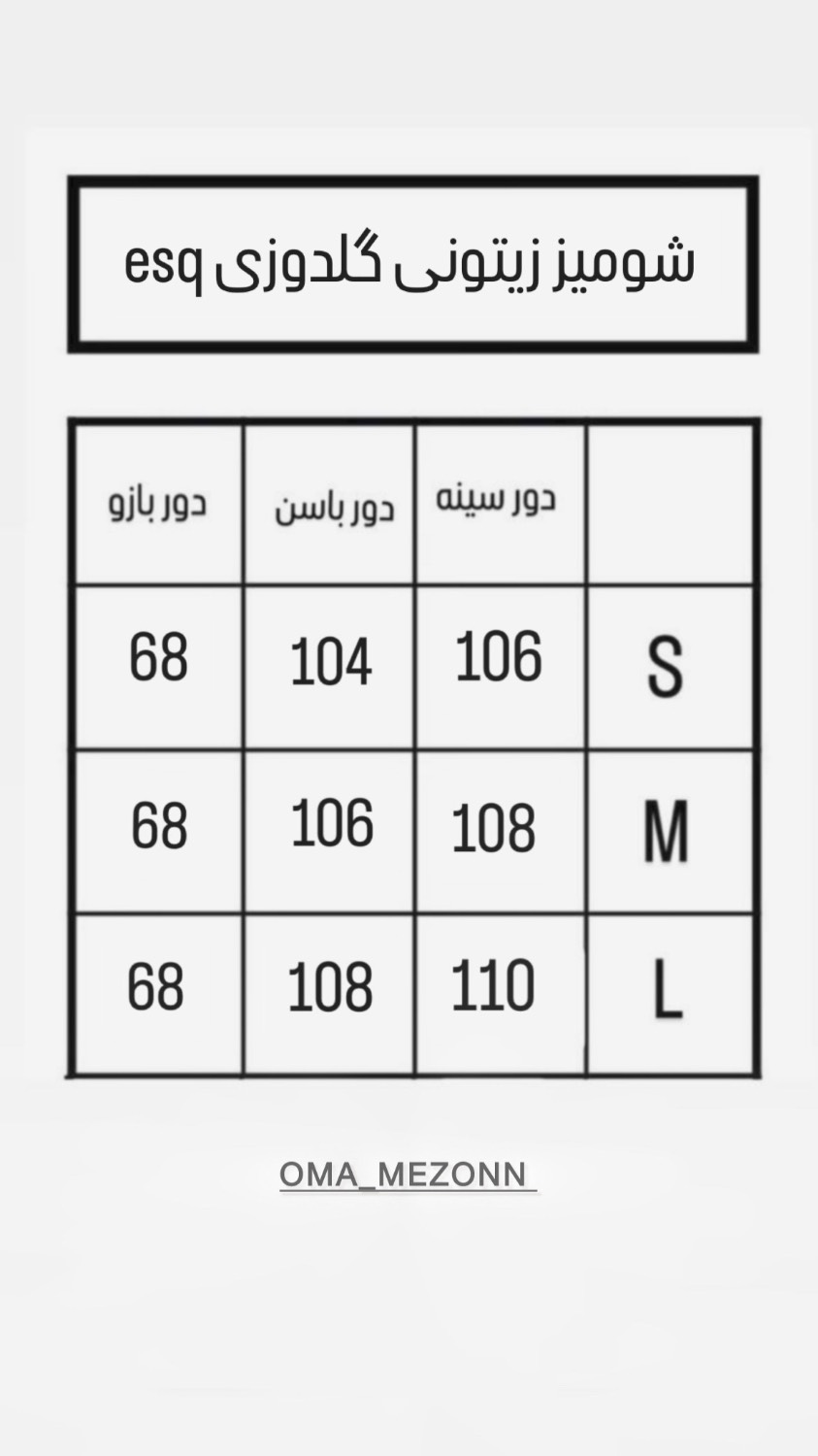 شوميز گلدوزي زيتوني esq
