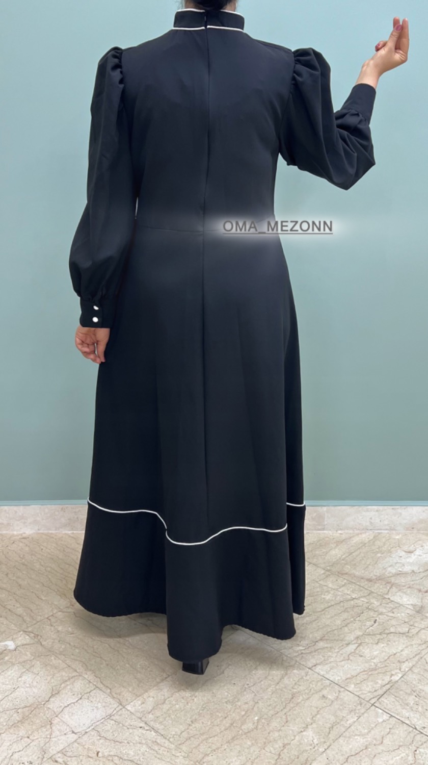 تصویر دوم پیراهن طرح پاپیون